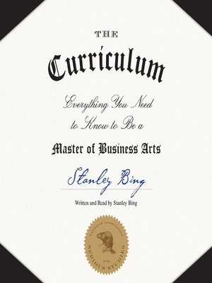 The Curriculum - Audiobook